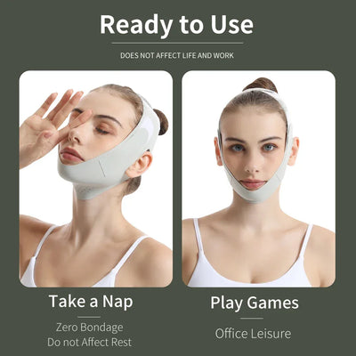 Women Face Slimming Bandage V Line Face Shaper Chin Cheek Lift Up Belt Anti Wrinkle Band Facial Massager Beauty Skin Care Tools