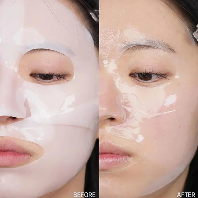 Deep Collagen Mask Facial Shrink Pores Moisturizing Overnight Mask Anti-Wrinkle Hydrating Refreshing Brightening Face Skin Care