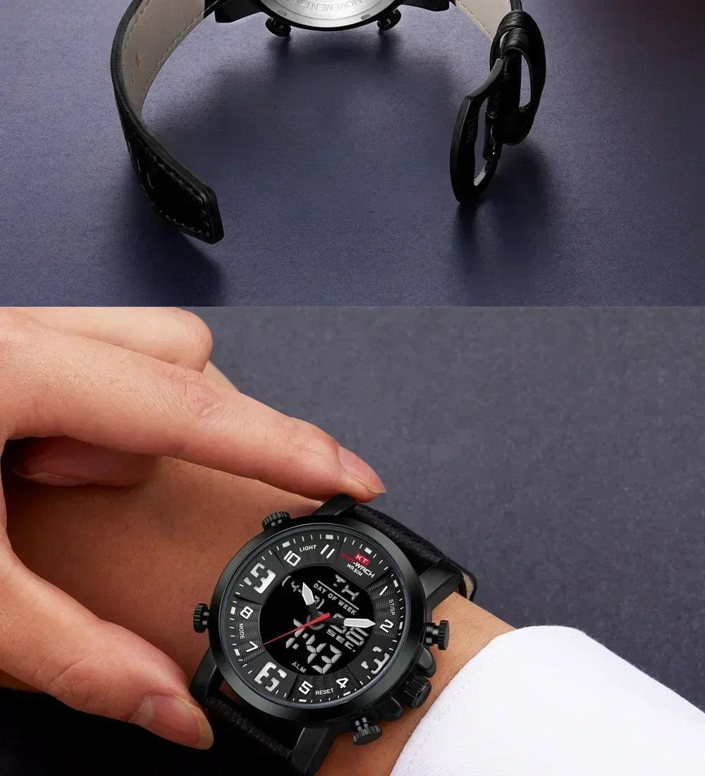 Man watch high-end luxury quartz wrist clock waterproof official-website automatic movement watch gifts for men