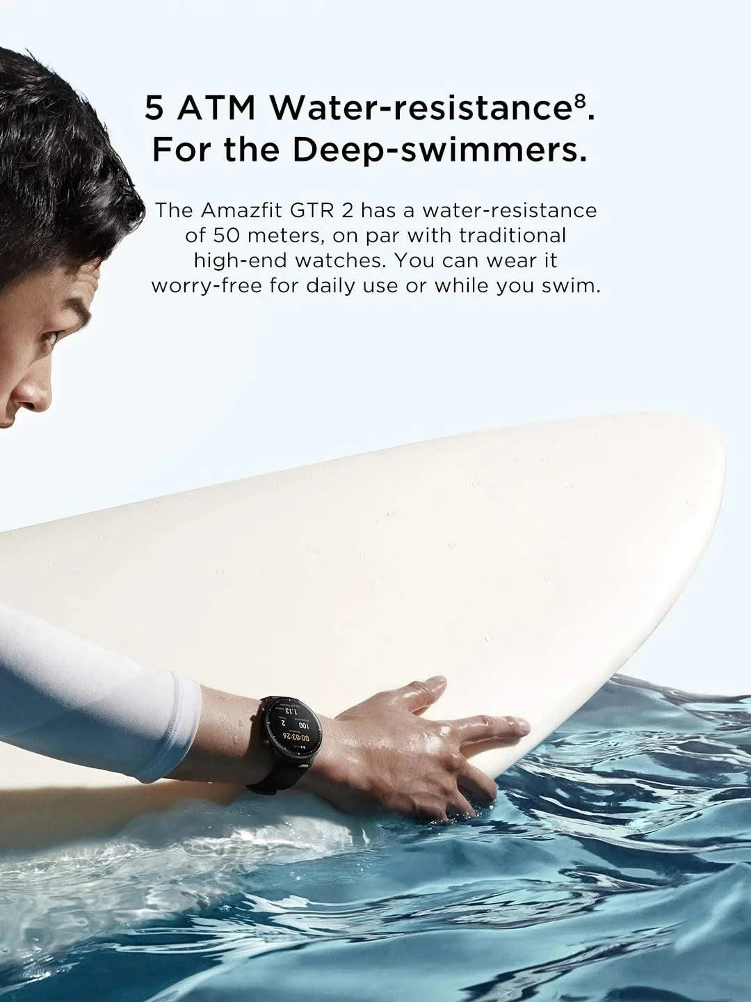 Amazfit GTR 2 Smartwatches No New Smart Watch For Men Waterproof 5ATM GPS 95New Exhibition SportsWatch Mens Refurbished Watch