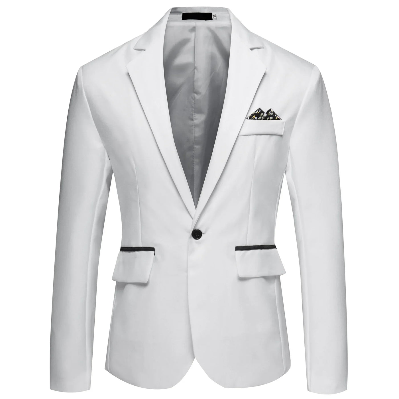 2025 Men's Formal Office Blazer Jacket Suits Solid Fashion Wedding Dress Suit Jacket Coat Male Oversized Casual Blazer Hombre - Elanique