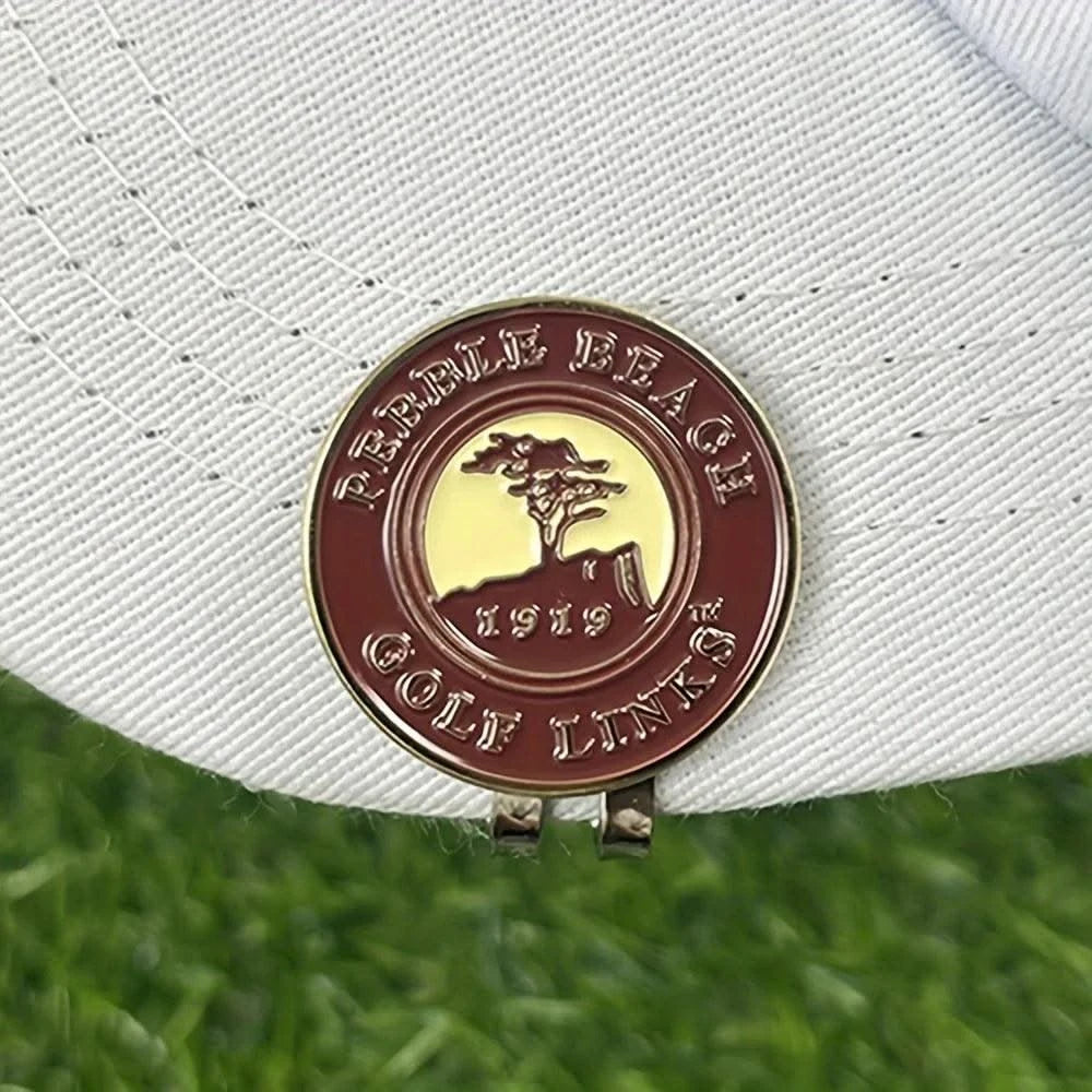 "Elegant Gift-Ready" Charming Magnetic Golf Hat Clip With Durable Metal Ball Marker - Ideal Gift For Women Golf Enthusiasts - Elanique