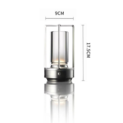 Lantern/lantern Modern Design USB LED Table Lamp Touch Switch Night Light With Rechargeable Battery for Restaurant Hotel Use