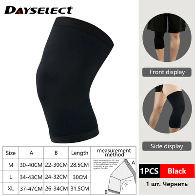 1Pcs Compression Knee Support Sleeve Protector Elastic Kneepad Brace gym Sports basketball Volleyball Running