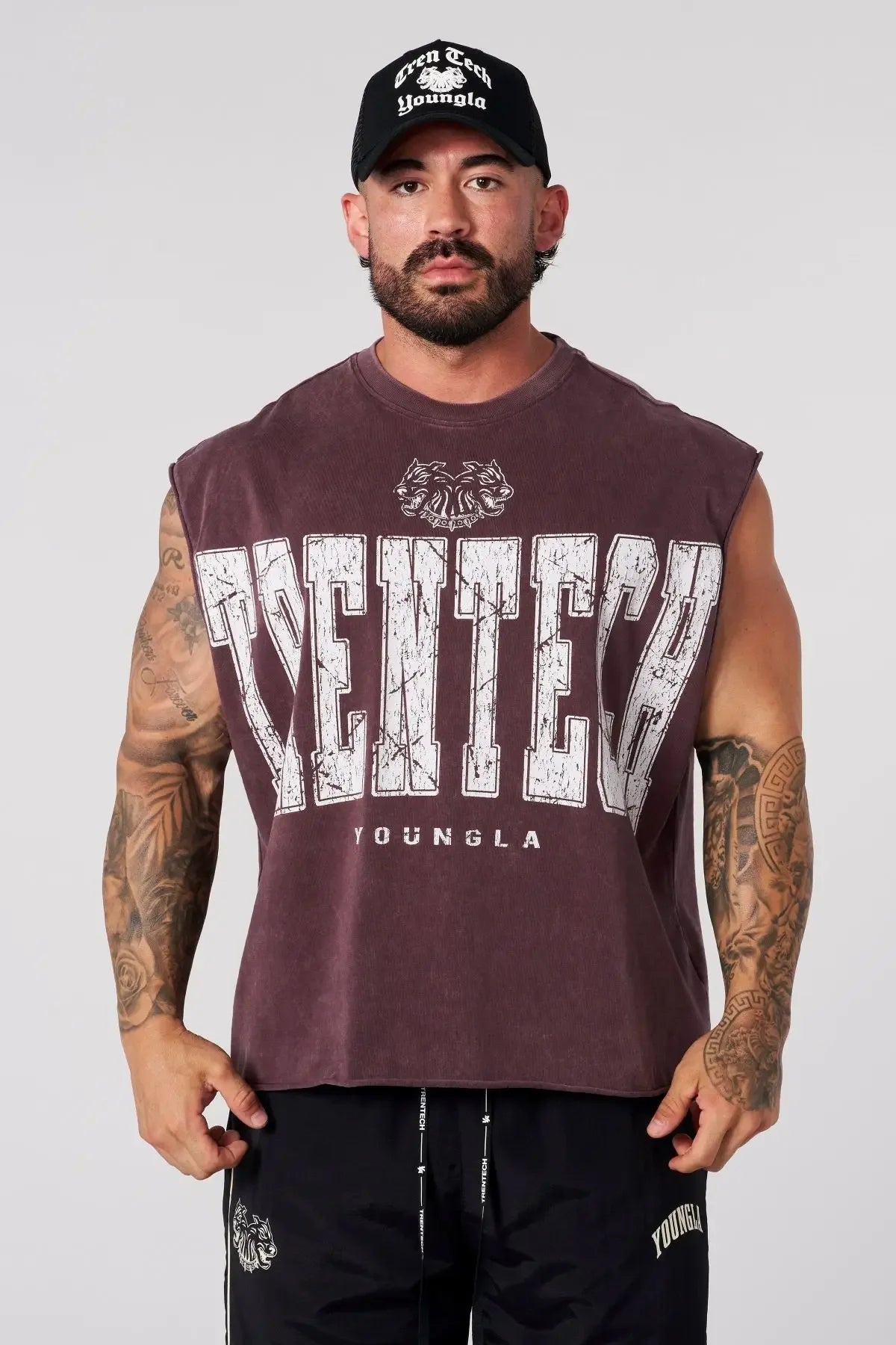 Men's Oversized Cotton Sleeveless Top - Summer Gym Vest, Fitness Running Joggers, Breathable Athletic Waistcoat for Training