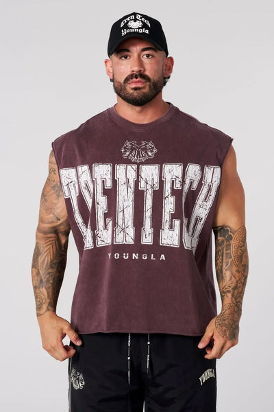 Men's Oversized Cotton Sleeveless Top - Summer Gym Vest, Fitness Running Joggers, Breathable Athletic Waistcoat for Training