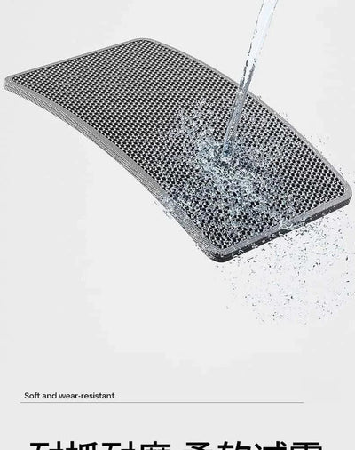 Cat Litter Mat EVA Double Layer Cat Litter Mat Cat Litter Basin Sand Falling Mat Eva Cat Litter Mat Cat Nest Mat Pet Mat