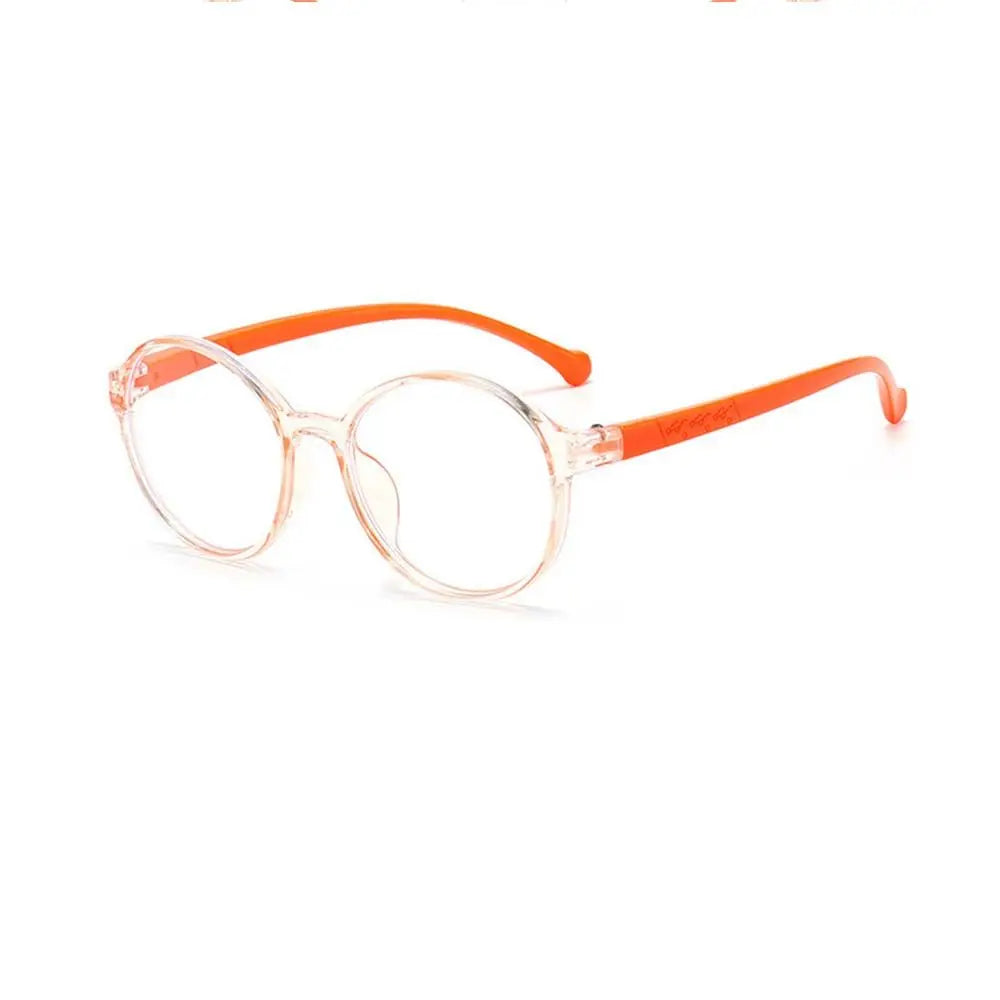 Blue Light Blocking Glasses for Kids Computer Glasses Silicone Frame Clear Lens Girl Boy Video Gaming Children Safety Eyewear