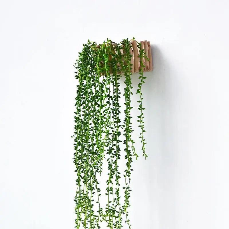 Wood modern decorative vases creative simple living room decoration half wall hanging flower interior decorations