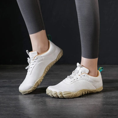 Wide Barefoot Sneakers for Women - Natural Foot Movement Wide Toe Box Shoes, Lightweight Zero-Drop Minimalist Design for Running