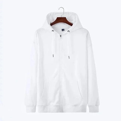 Zipper Hoodies Women/Men Fashion Long Sleeve Hooded Fleece Sweatshirt