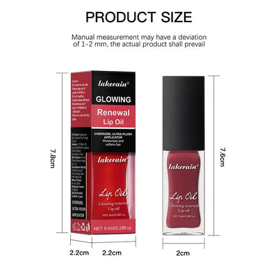 Glow Reviver Lip Oil Nourishing Tinted Lip Oil For A High-shine Finish Infused With Apricot Oil Rose Colors  Mirror Moisturizing