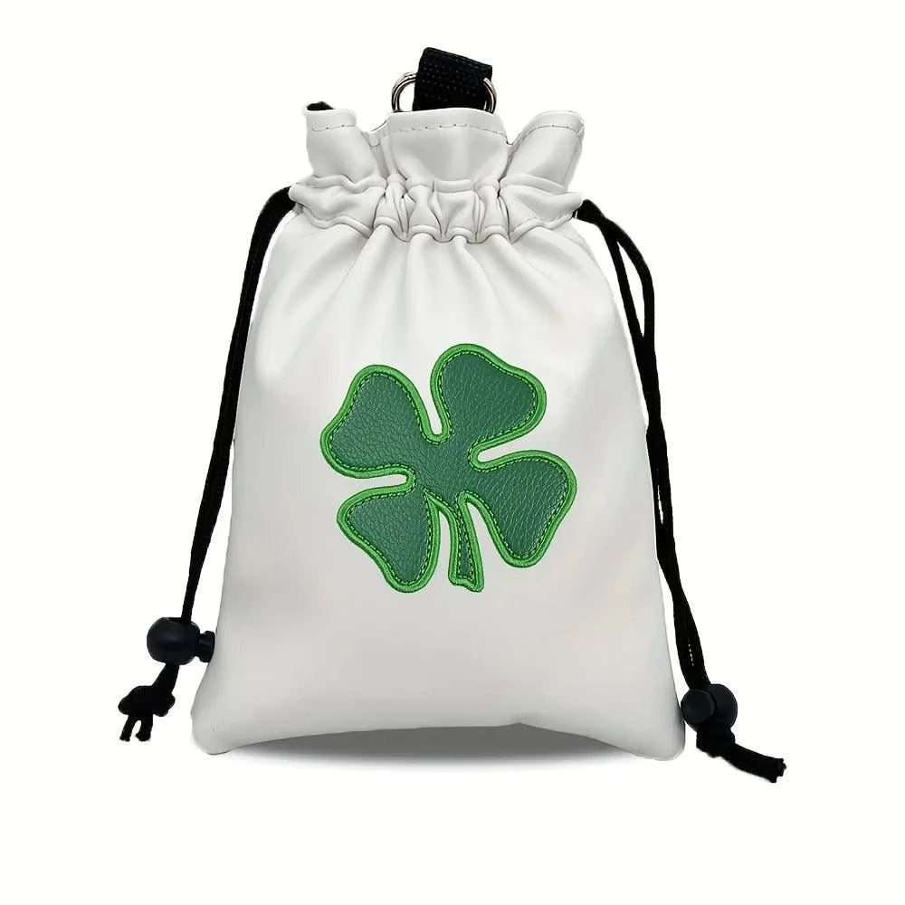 Golf course golf balls and serving bags with drawstrings -good gifts portable and durable golf club accessories for golf fans.
