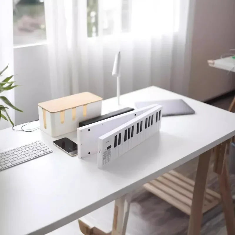 Folding Piano 61 Keys Portable Pianos Synthesizer Professional Musical Keyboard Beginner Adult Electric Organ Musical Intruments