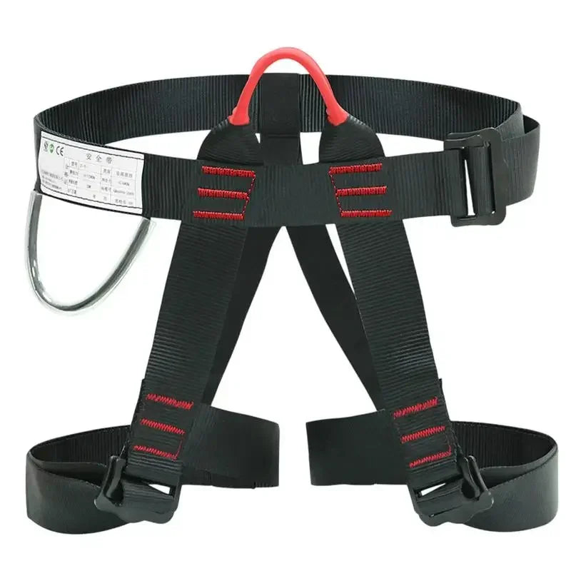 Outdoor Harness Sports Rock Climbing Half-Body Safety Protection Equipment Waist Support Aerial Survival Mountain Tools