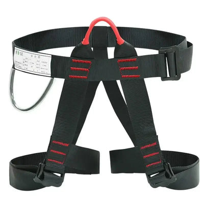 Outdoor Harness Sports Rock Climbing Half-Body Safety Protection Equipment Waist Support Aerial Survival Mountain Tools