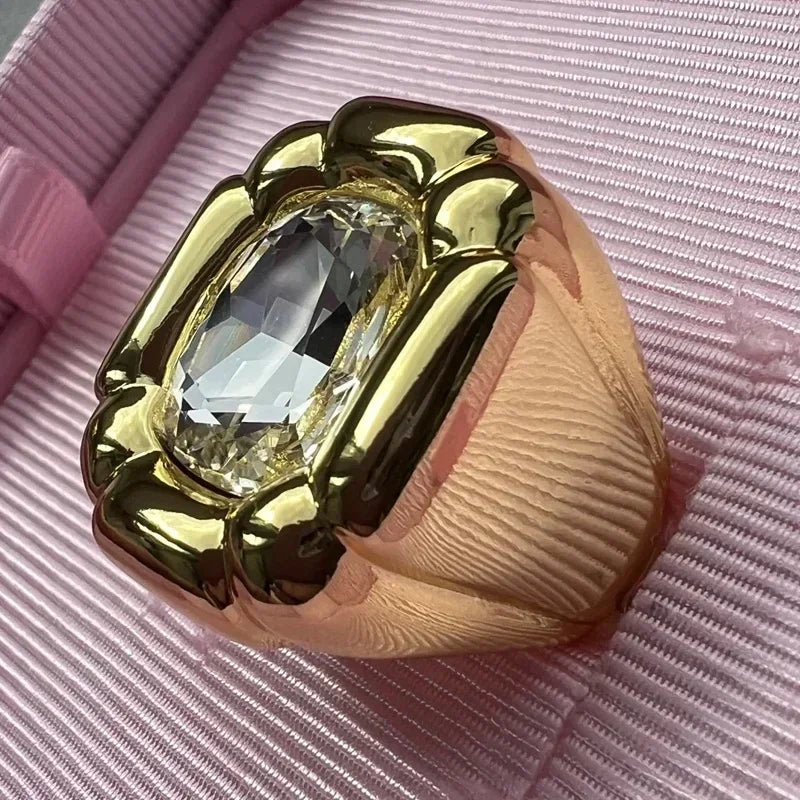 2025 New Trend Fine Jewelry Set Charming Luxury Yellow Flower Crystal Fashion Necklace Bracelet Earrings for Women's Party Gifts