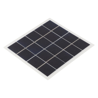 Outdoor Use 0-800MA Portable Solar Panel 7W Solar Panel Fine Workmanship Versatile Application For Home Lighting