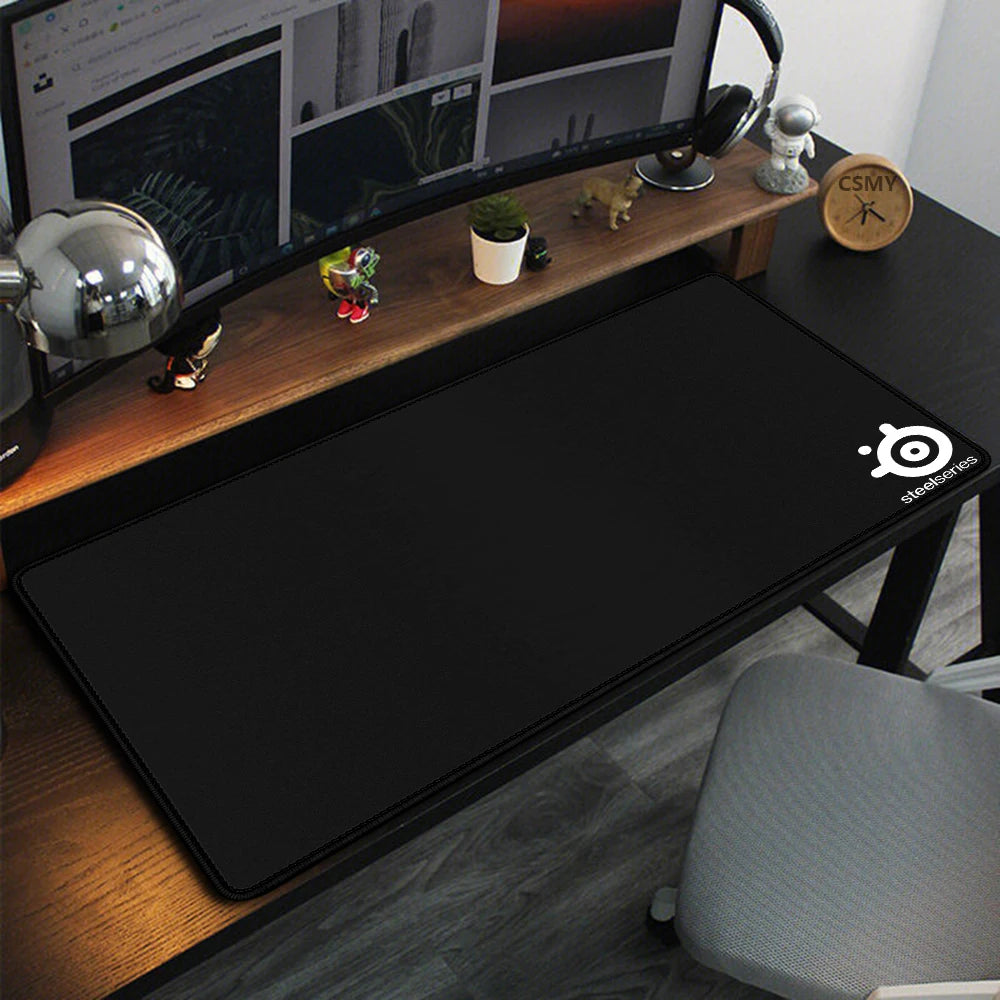 Non-Slip Mouse Mat Black Gaming Esports Mouse Pad Desktop And Laptop Computer Simple Rubber Mouse Pads Base Office Accessorie