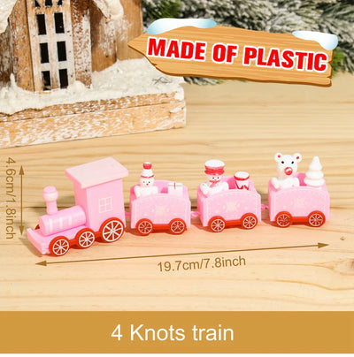 Christmas Train Merry Christmas Decorations For Home 2025 Cristmas Ornament Xmas Navidad Noel Gifts Happy New Year 2026 Gifts