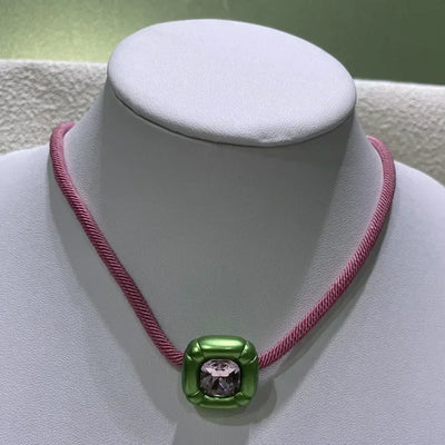 2025 New Trend Fine Jewelry Set Charming Luxury Yellow Flower Crystal Fashion Necklace Bracelet Earrings for Women's Party Gifts