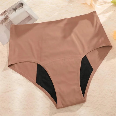 Seamless High Waist Menstrual Panties Women Physiological 4 Layers Leak Proof Underwear Sexy Briefs No Trace Breathable Panties