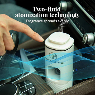 Car Aroma Diffuser Covers 50m³ Essential Oil Diffuser Low Noise Air Freshener Purifier Aroma for Home Appliance Small Places