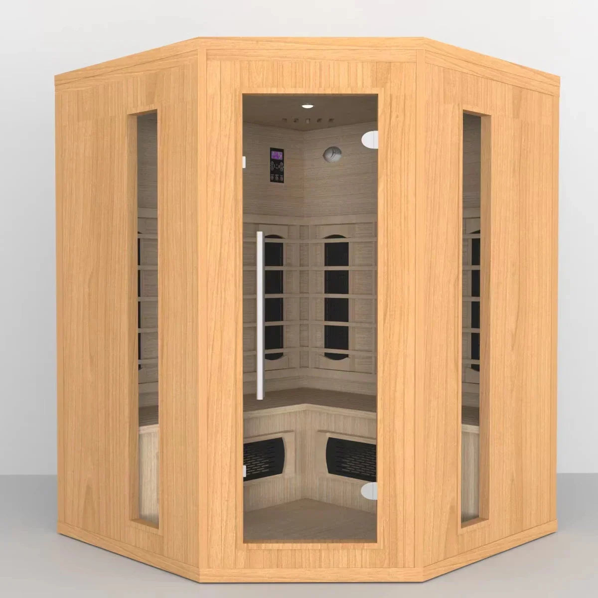 Indoor Traditional Sauna Dry Steam Far Infrared Sauna Room Outdoor Electric Stove Sauna