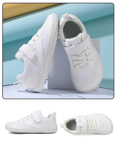 Kids Wide Comfortable Sports Shoes Boys Girls Breathable Sneakers Children Elastic Light Outdoor Running Walking Shoes