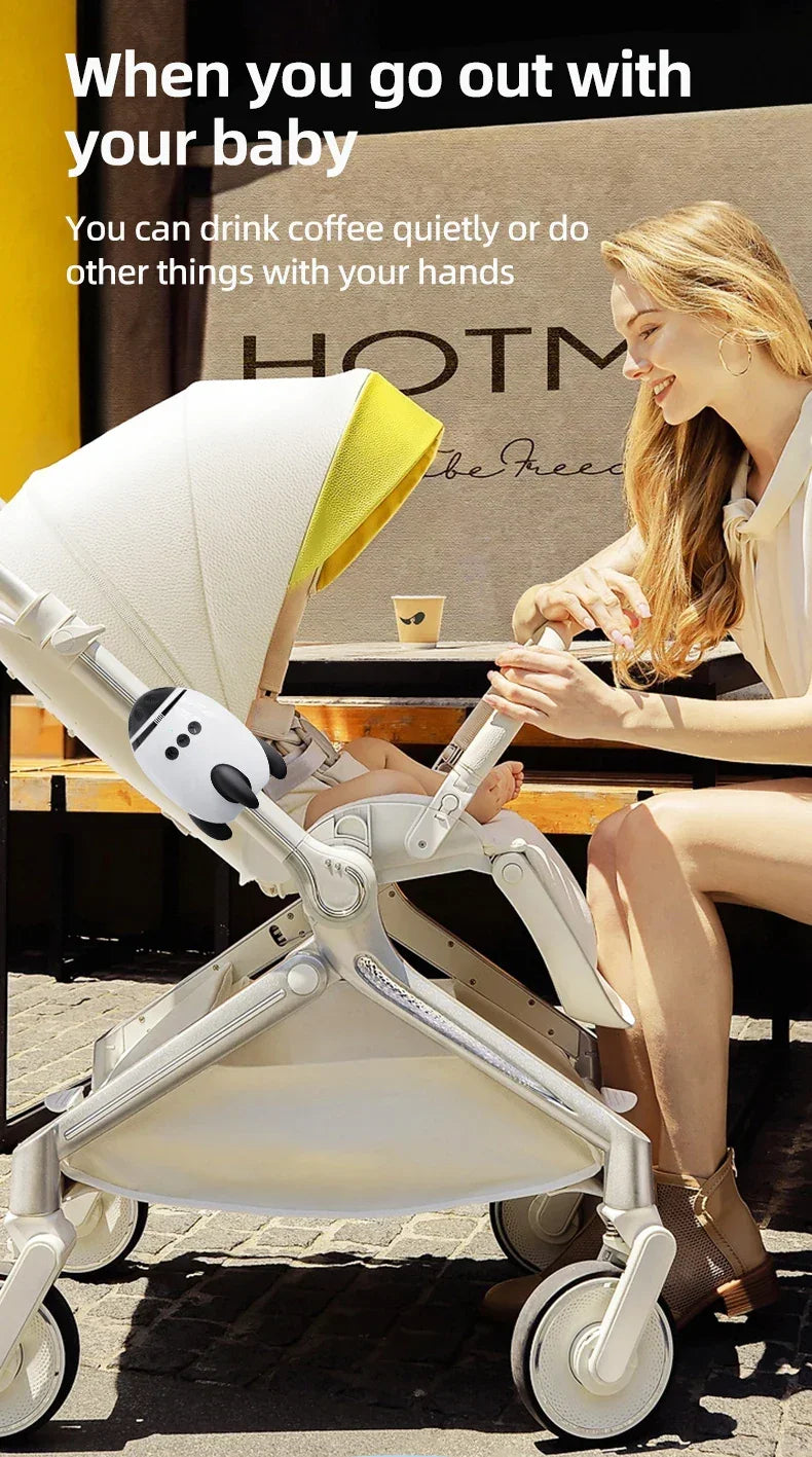 Portable Baby Stroller Rocker Accessories Automatic Infant Swing Sleep Soother with White Noise Baby Shaker Sleep Aid Device