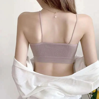 Women Bralette Wireless U-shaped Beautifying Bra