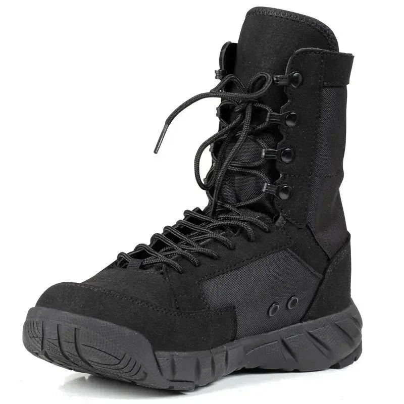 Outdoor Climbing Training Water Resistant High Shoes Hunting Hiking Tactical Boots Men Women Hunting Hiking Desert  Boot