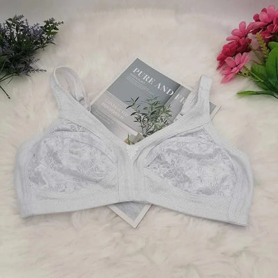 Classic Full Coverage Bra for women lace embroidery