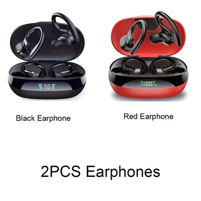 Original Wireless Earphones Ture Wireless Earbuds Ear Hook Sports HiFI Stereo Waterproof Headset With Mic TWS Headphone