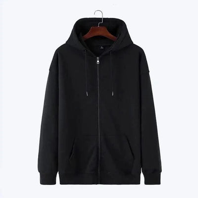 Zipper Hoodies Women/Men Fashion Long Sleeve Hooded Fleece Sweatshirt