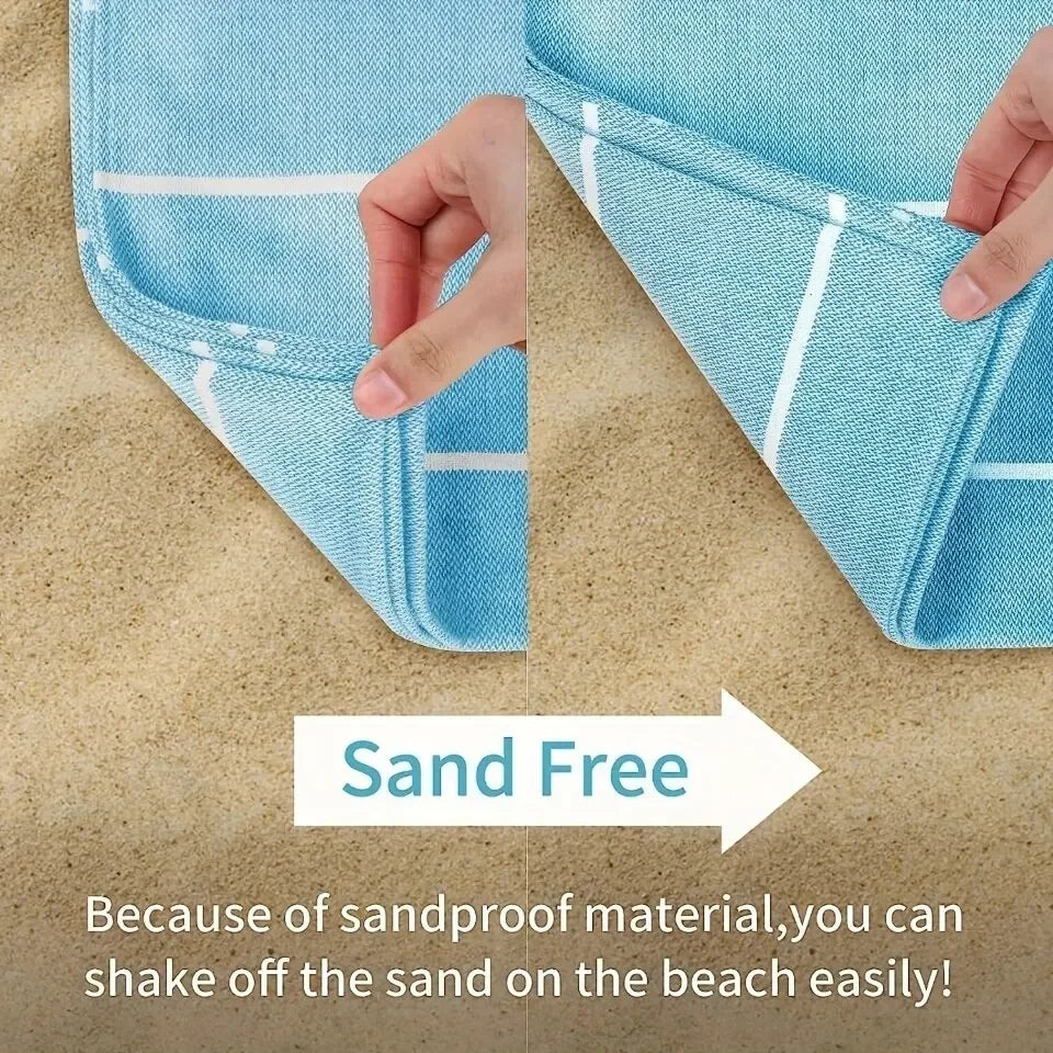 100X180cm Turkish Beach Towel Oversized Sand Free Tassel Quick Dry Swim Extra Large Light Travel for Adults Gifts Accessories ﻿