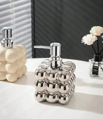 Liquid Soap Household 280ml Body Wash Shampoo  Dispenser Bottle Bathroom Accessories Dispenser Press Separated Bottle Ceramic