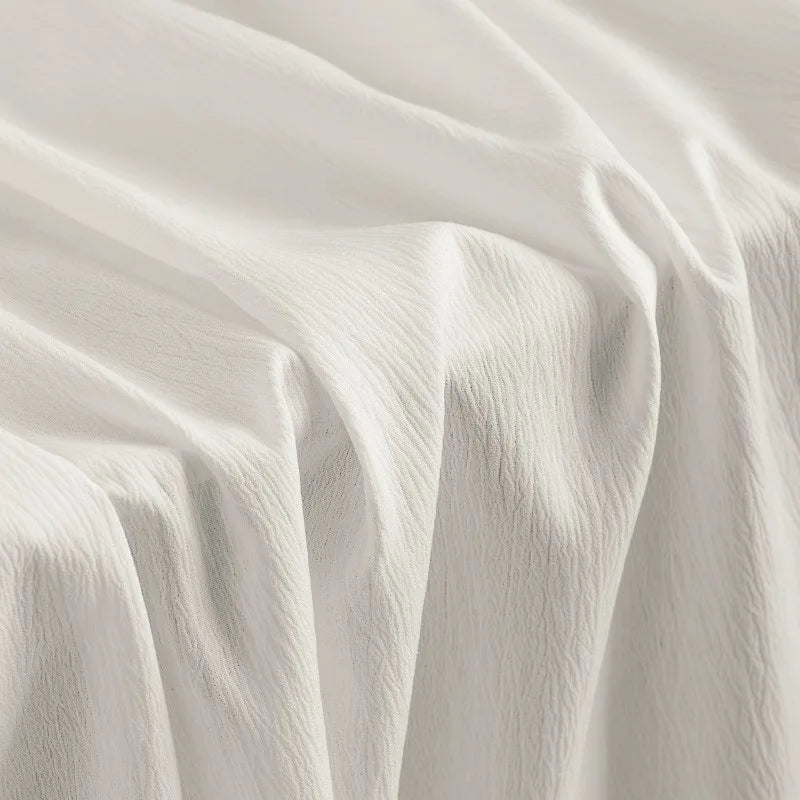 Texture Fabric Clothing Dress Wide Leg Pants Fabric Skirt Wedding Background Fabric Pleated Imitation Cotton Hanfu