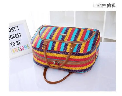 Fashion Cartoon Print Travel Bags for Women