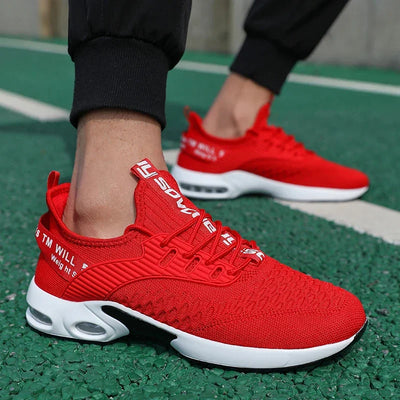 Breathable Mesh Sports Shoes 2025 Spring and Summer Lightweight Shock-absorbing Running Shoes Men's Casual Trendy Shoes  sale