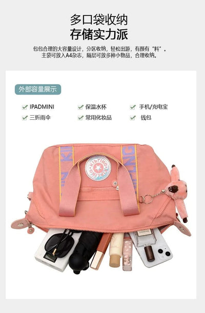 Sling Bag Women's Water-Resistant Nylon Purse