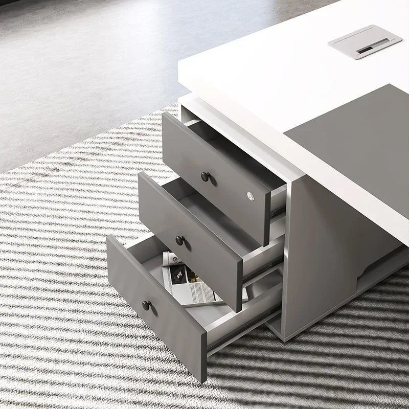 Office Table Desk Standing Home Organizer Modern Supplies AccessoriesFurniture Bedside Workstation Escritorios De Ordenador Room