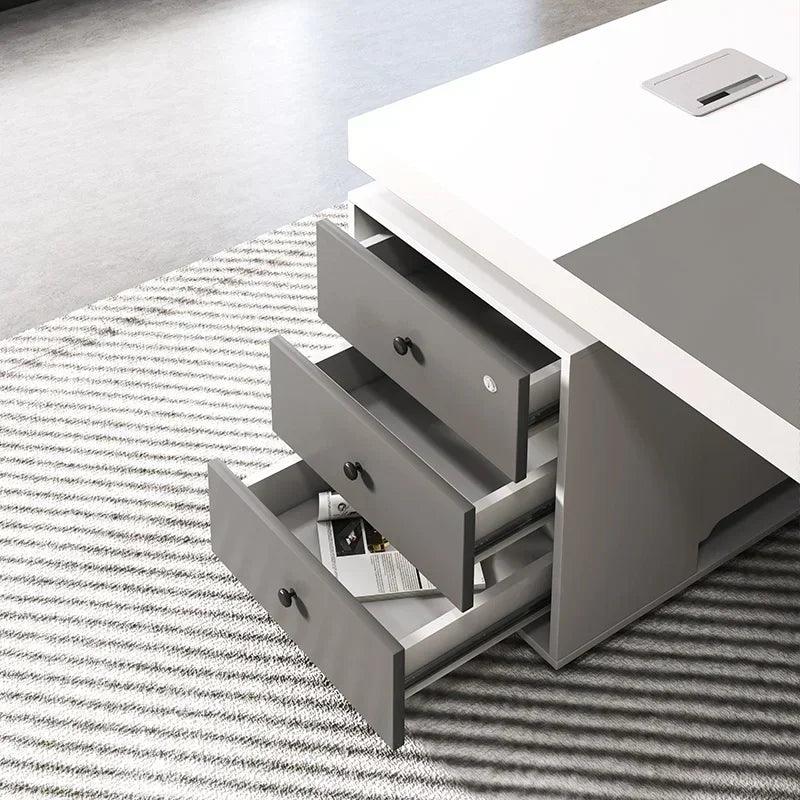 Office table desk standing home organizer modern supplies accessoriesfurniture bedside workstation escritorios de