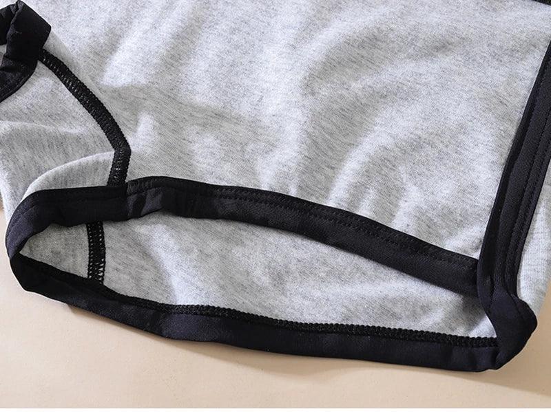 Women's Anti-exposure Ladies Boxers Cotton Sports Style Underwear  Fashion Lingerie Letter Belt Plus Size Girls Boxer Shorts