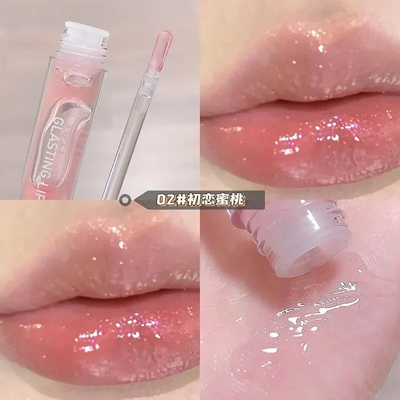 Lip Oil Uuny Transparent Water Gloss Lip Honey Female Moisturizing Lip Glaze Mirror Toot Glass Lip Gloss Student