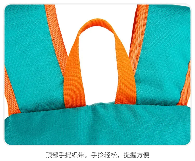 Outdoor Backpack Oxford Buden Mountain Riding Backpack Ultra Light Multifunctional Casual Foldable Backpack Large Capacity