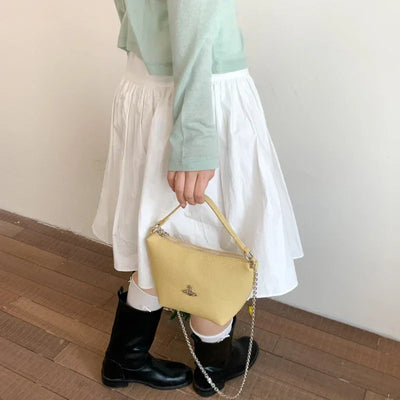 Designer Ladies Handbag Leather Tote Bag Women's Crossbody Shoulder Strap Elegant Classic Messenger Luxury Brand Fashion Item