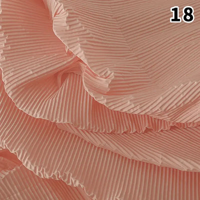 Wrinkled Texture Fabric Background Printmaking Material DIY Wedding Celebration Women Dress Suit Diy Sewing Material