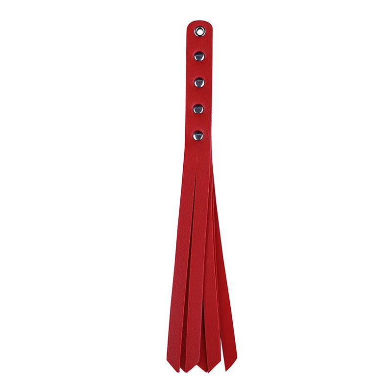 PU Leather Paddle Slapper Whip For Horse Training Enhance Pain Equestrian Training Horse Whip Equestrian Riding Crops