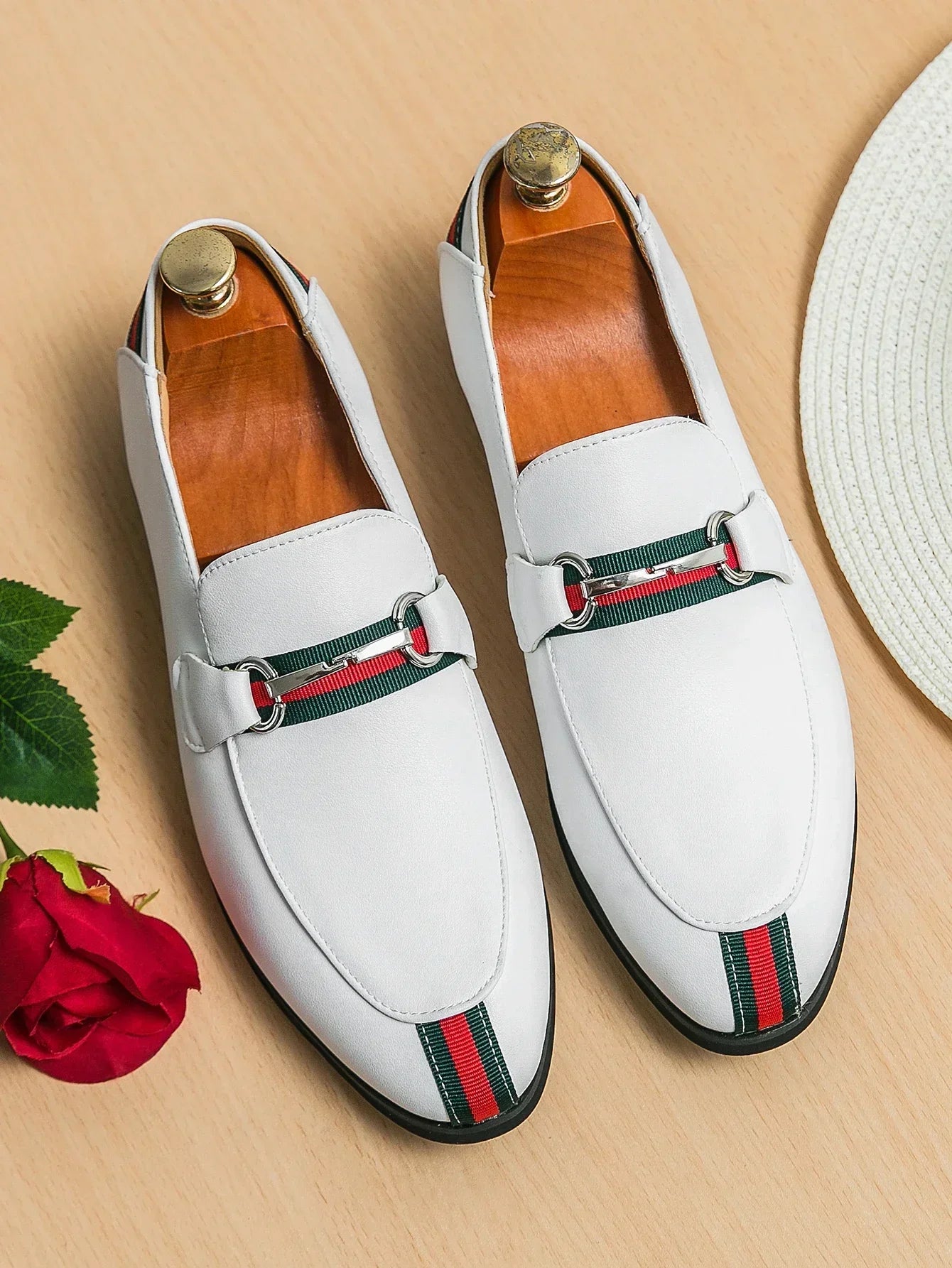 2024 high-end oversized men's Oxford shoes, breathable British wedding groom business soft sole casual shoes